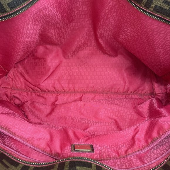 Fendi Zucca Brown Tote Bag for Women - Picture 4 of 12